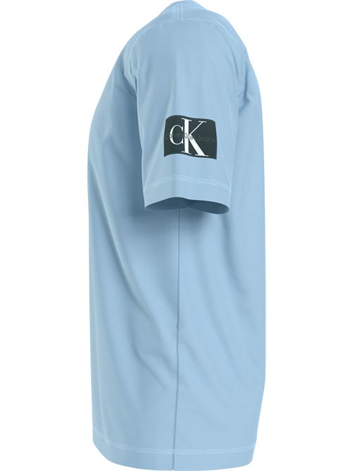 t-shirt CALVIN KLEIN | J30J323484CEZ AZZURRO